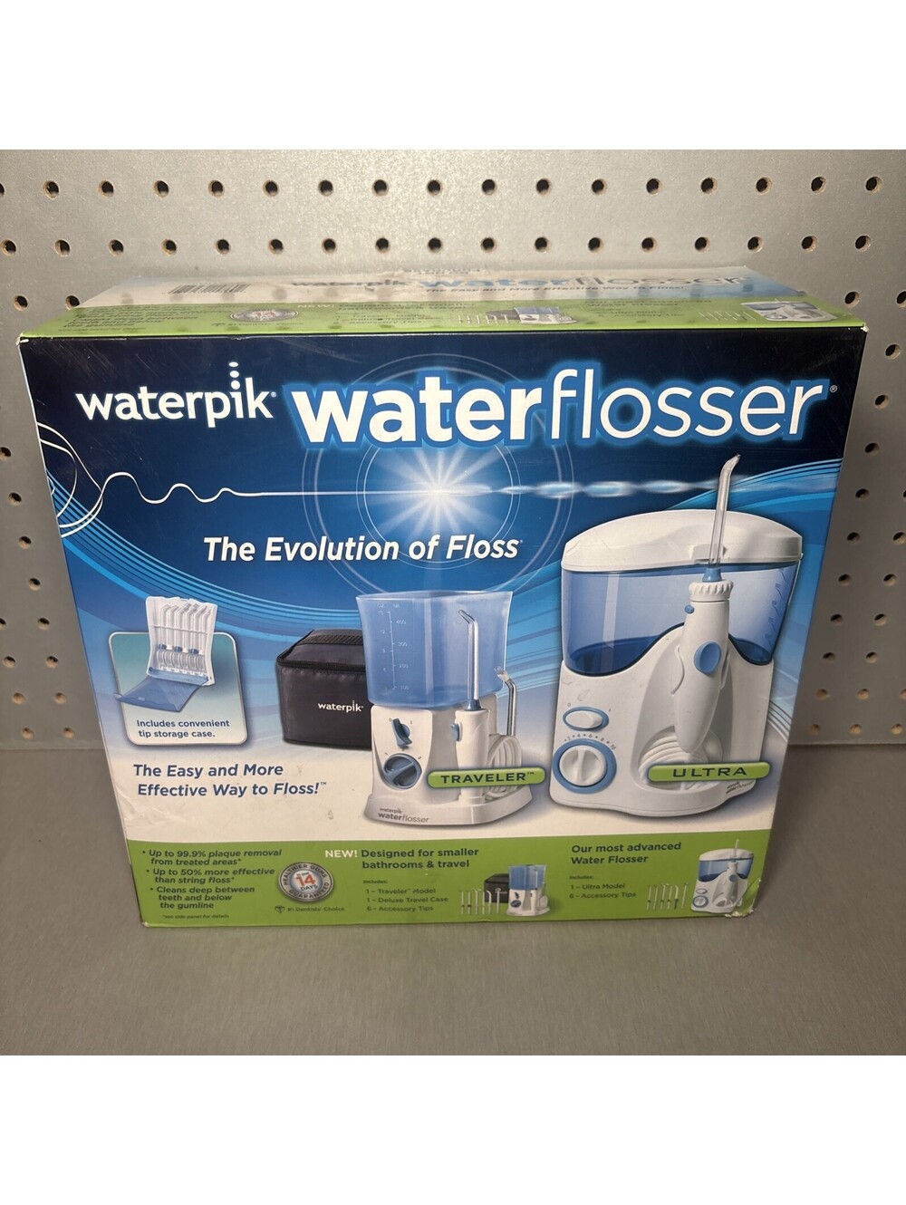 Waterpik Waterflosser Ultra and Waterpik Traveler Flosser #778082 NEW SEALED